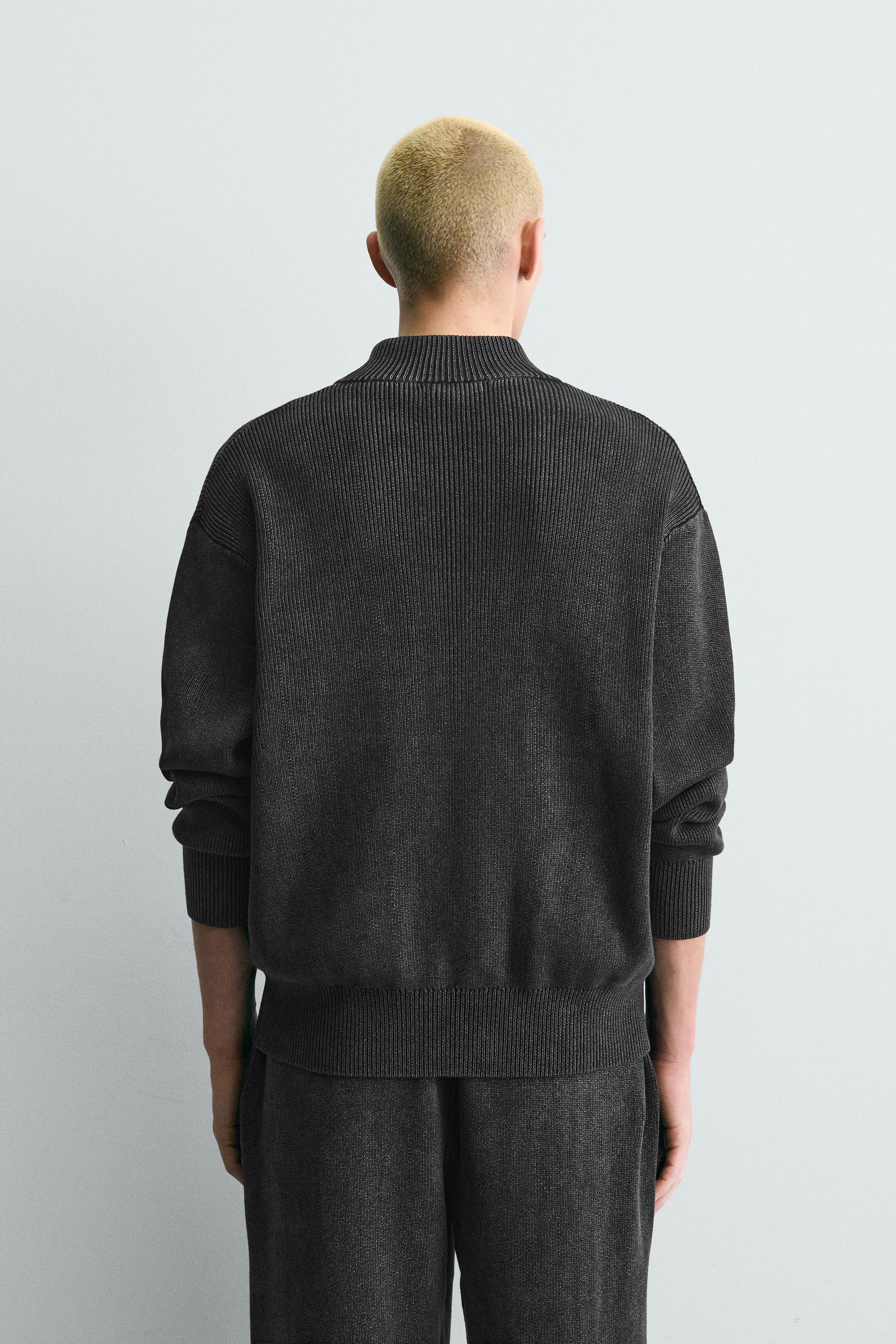 Strukturierter Strickcardigan