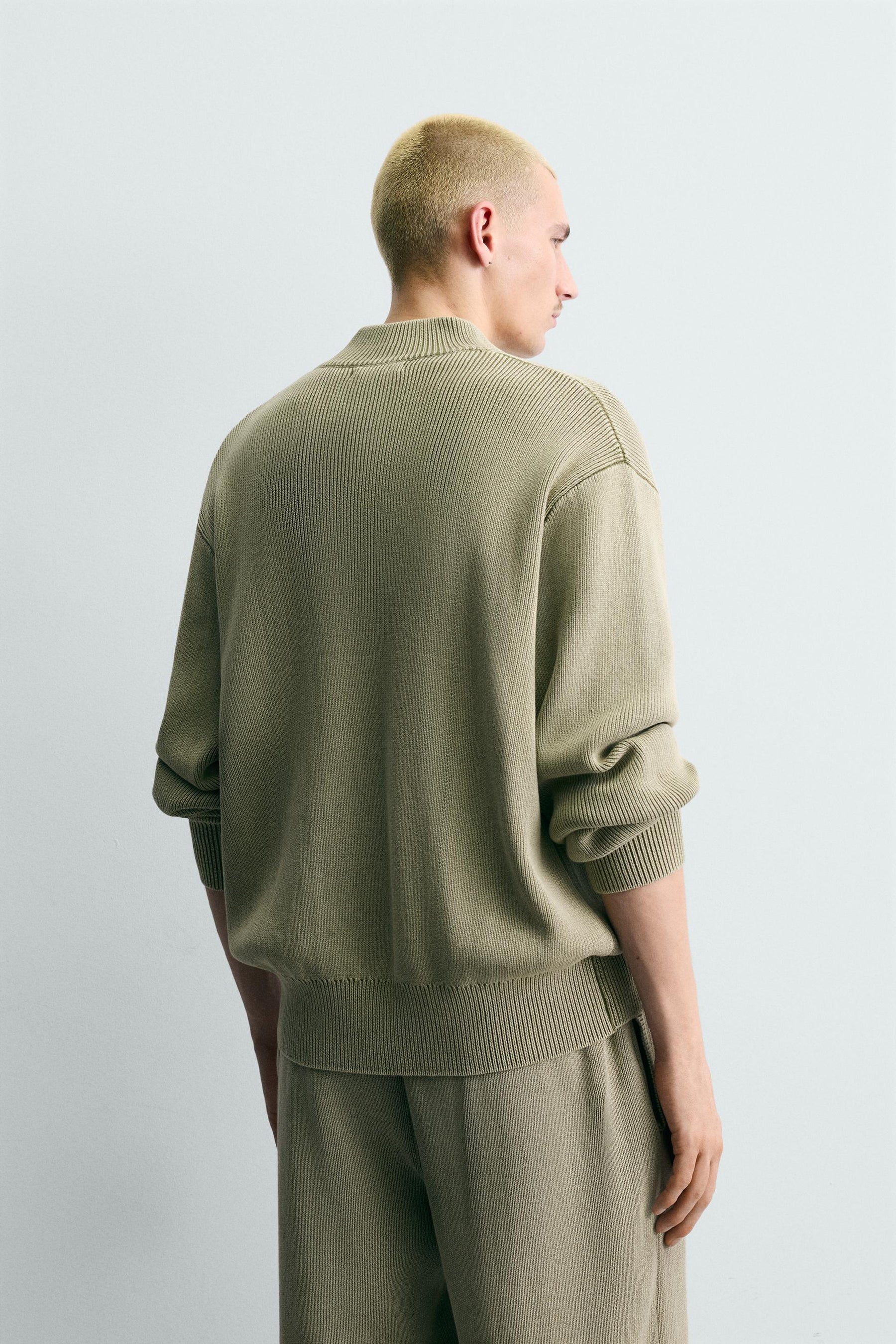 Strukturierter Strickcardigan