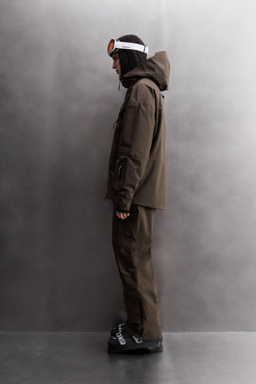 Wasserdichte, isolierte Skijacke