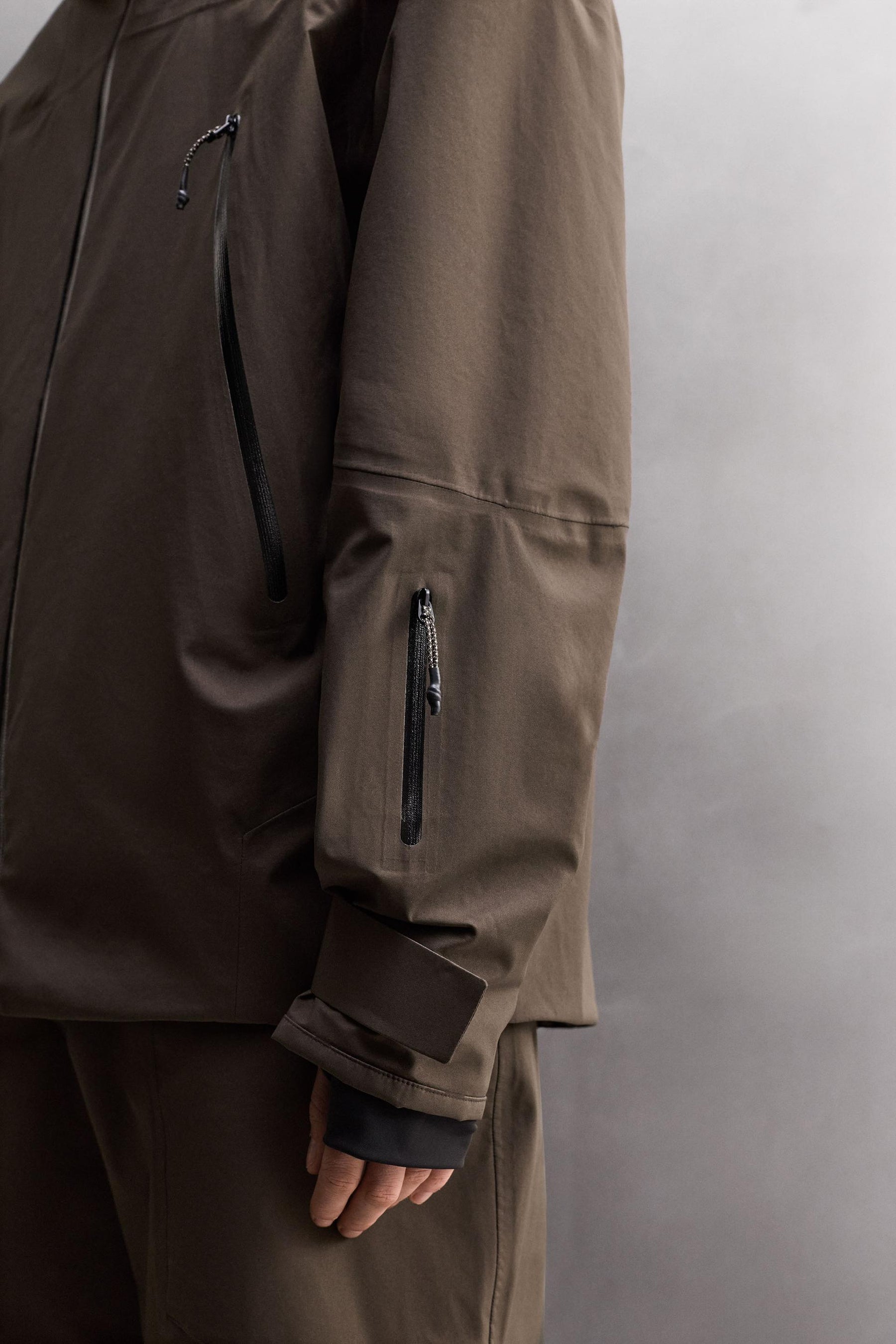 Wasserdichte, isolierte Skijacke