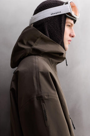 Wasserdichte, isolierte Skijacke