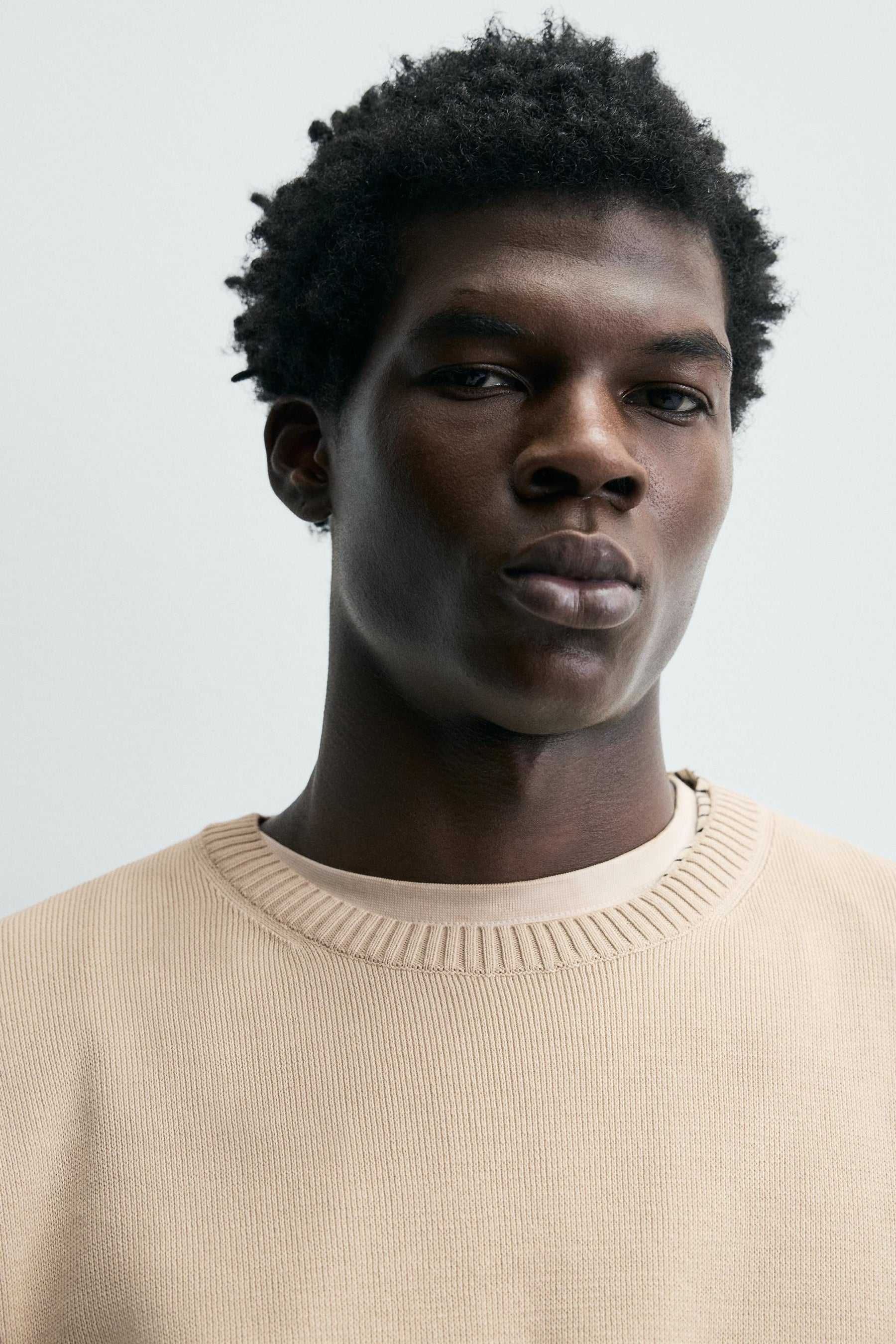 TEXTURED COTTON JUMPER - Image 5