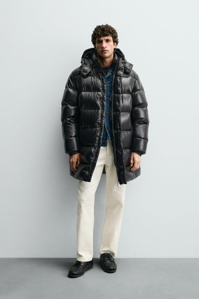 LONG 80% DOWN - 20% FEATHER JACKET - Image 1