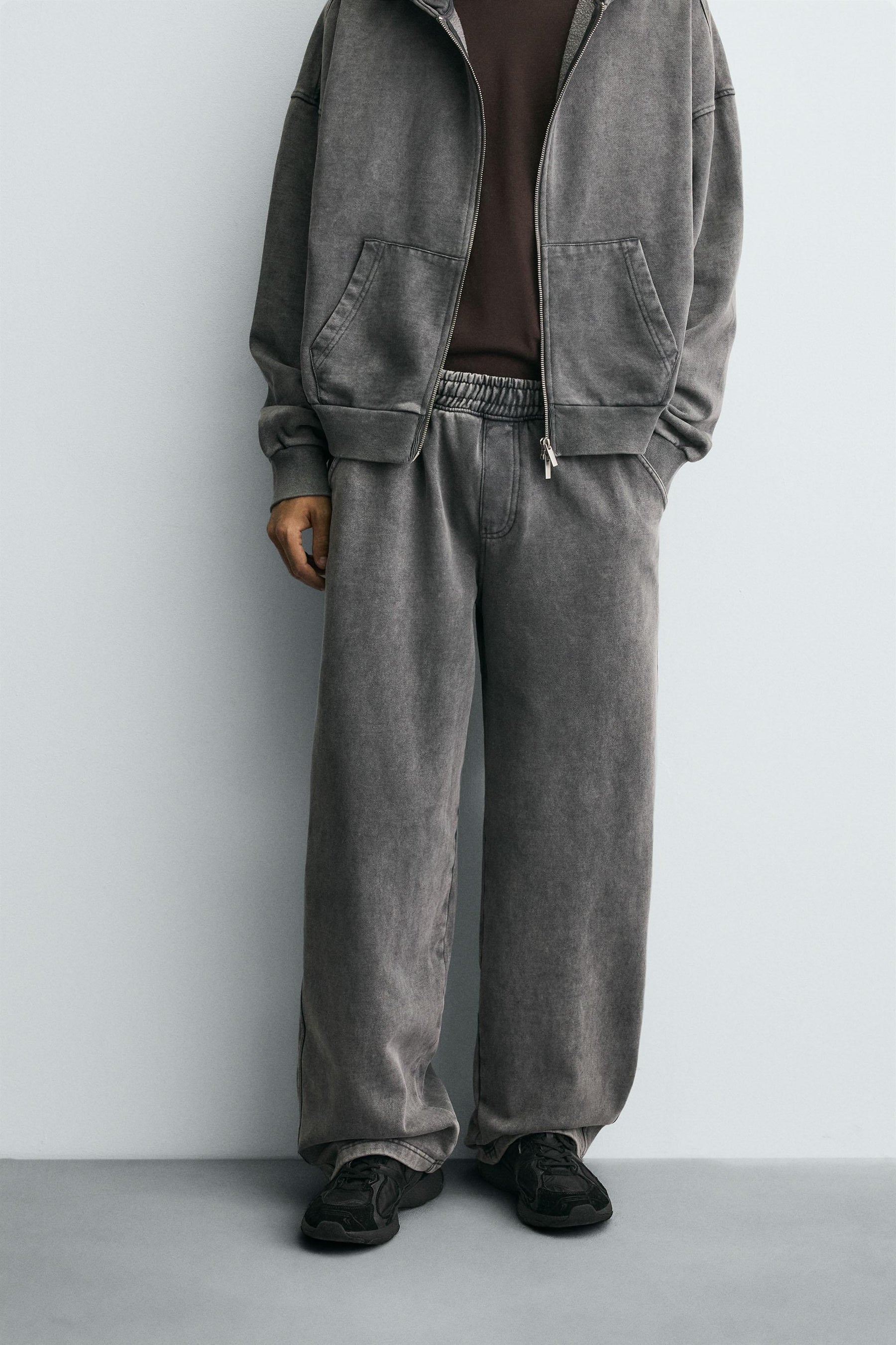 Gewaschene Jogginghosen