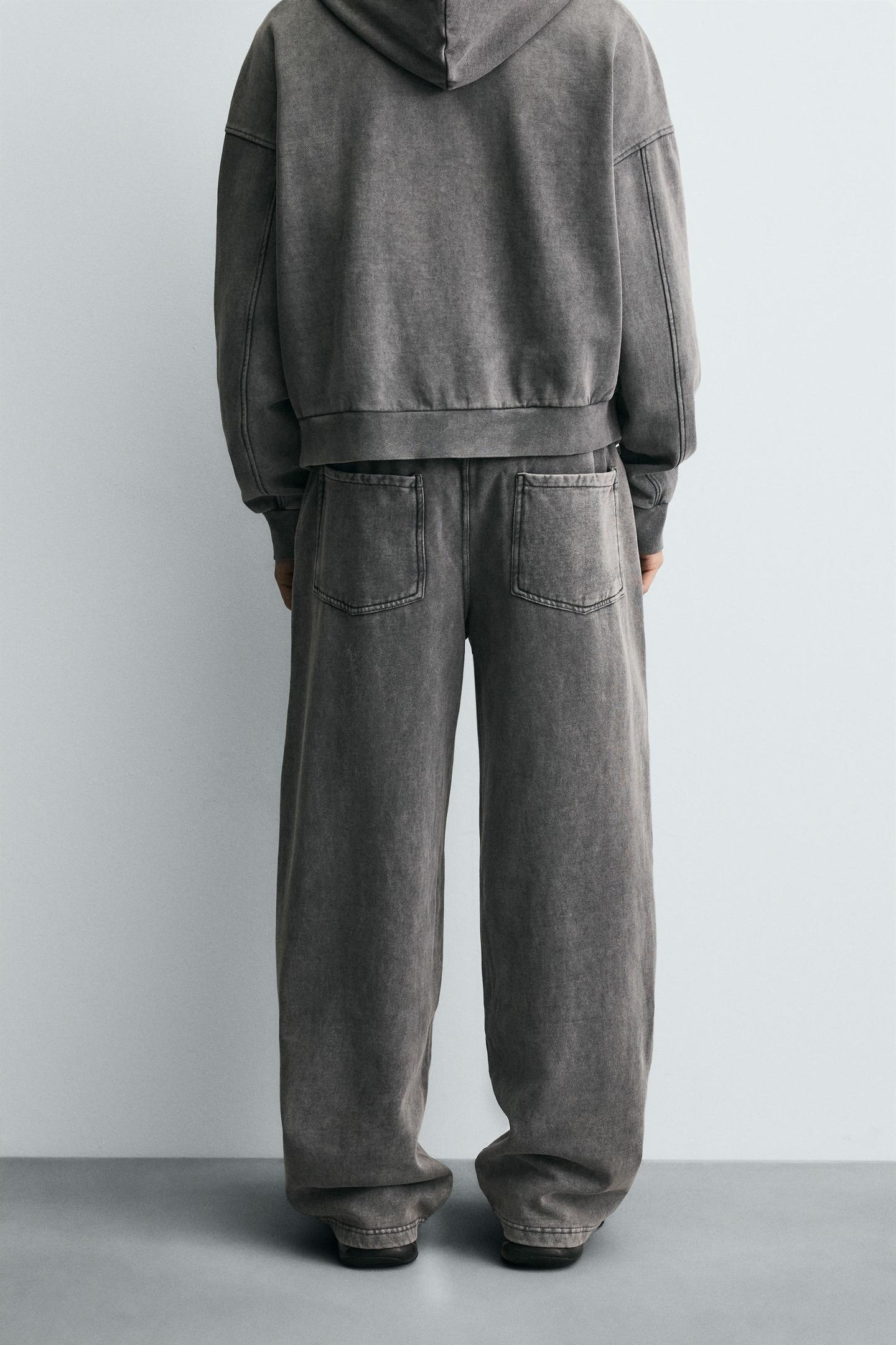 Gewaschene Jogginghosen