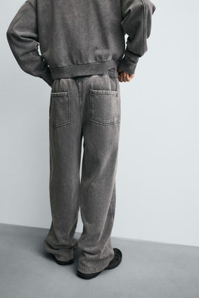 Gewaschene Jogginghosen