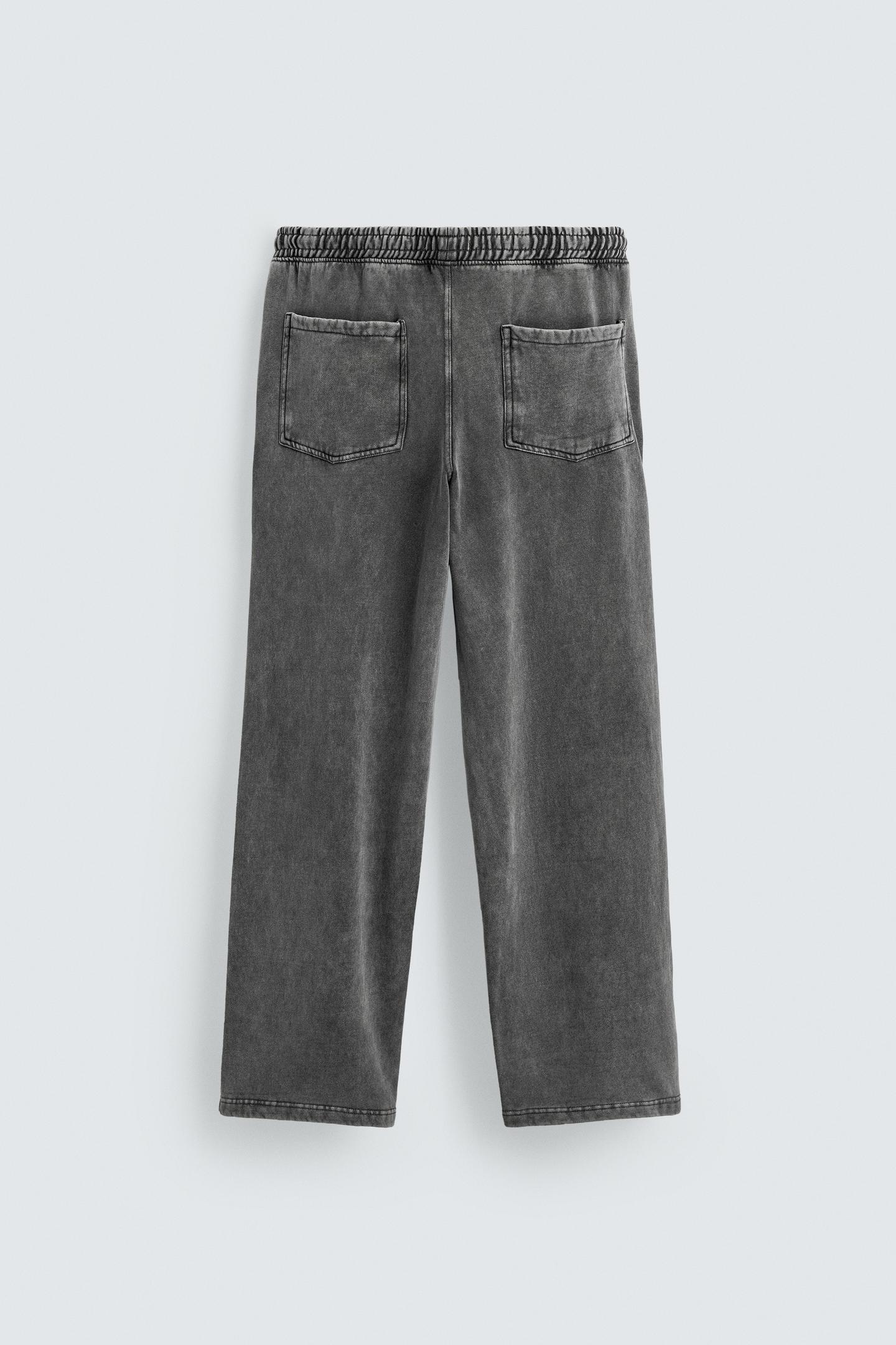 Gewaschene Jogginghosen