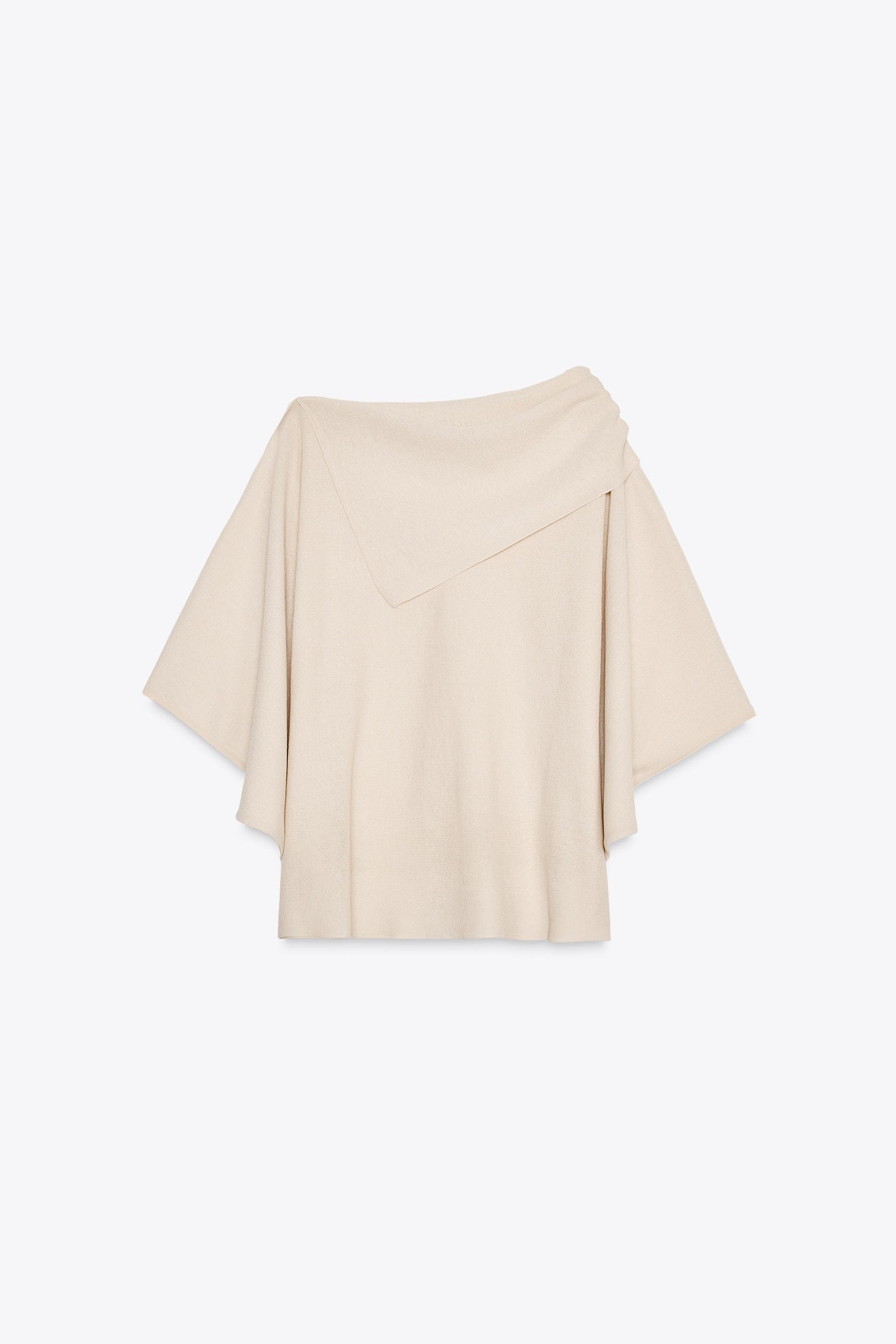 Strickpullover mit kurzen Ärmeln