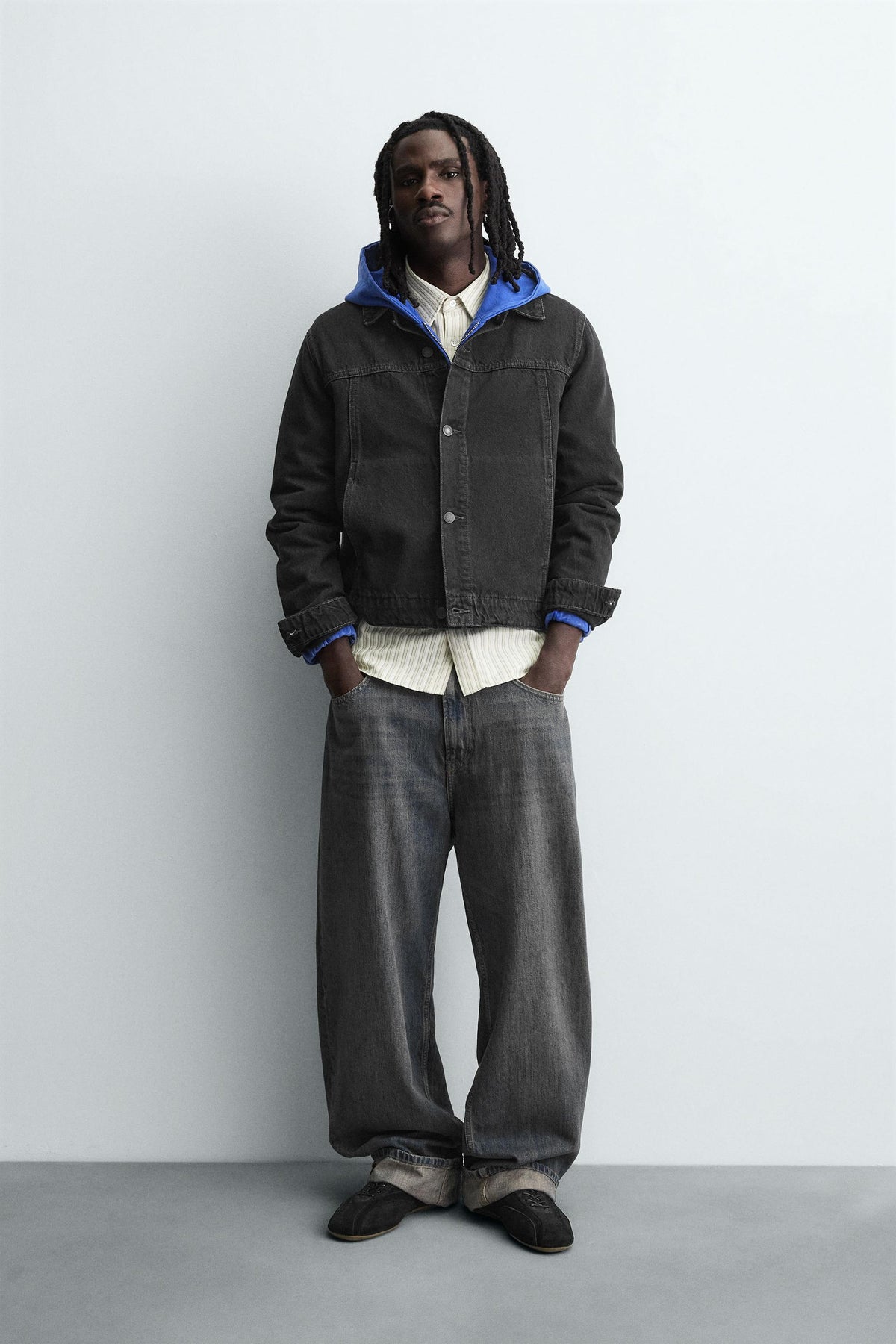 BASIC DENIM JACKET - Image 1