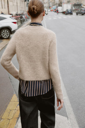 Woll-Alpaka-Pullover