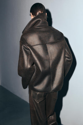 Doppelseitige Modejacke