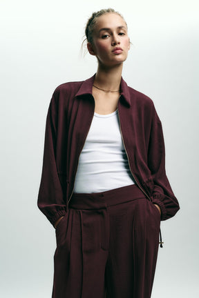 SAFARI-JACKE MIT KORDELZUG