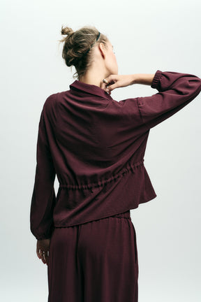 SAFARI-JACKE MIT KORDELZUG