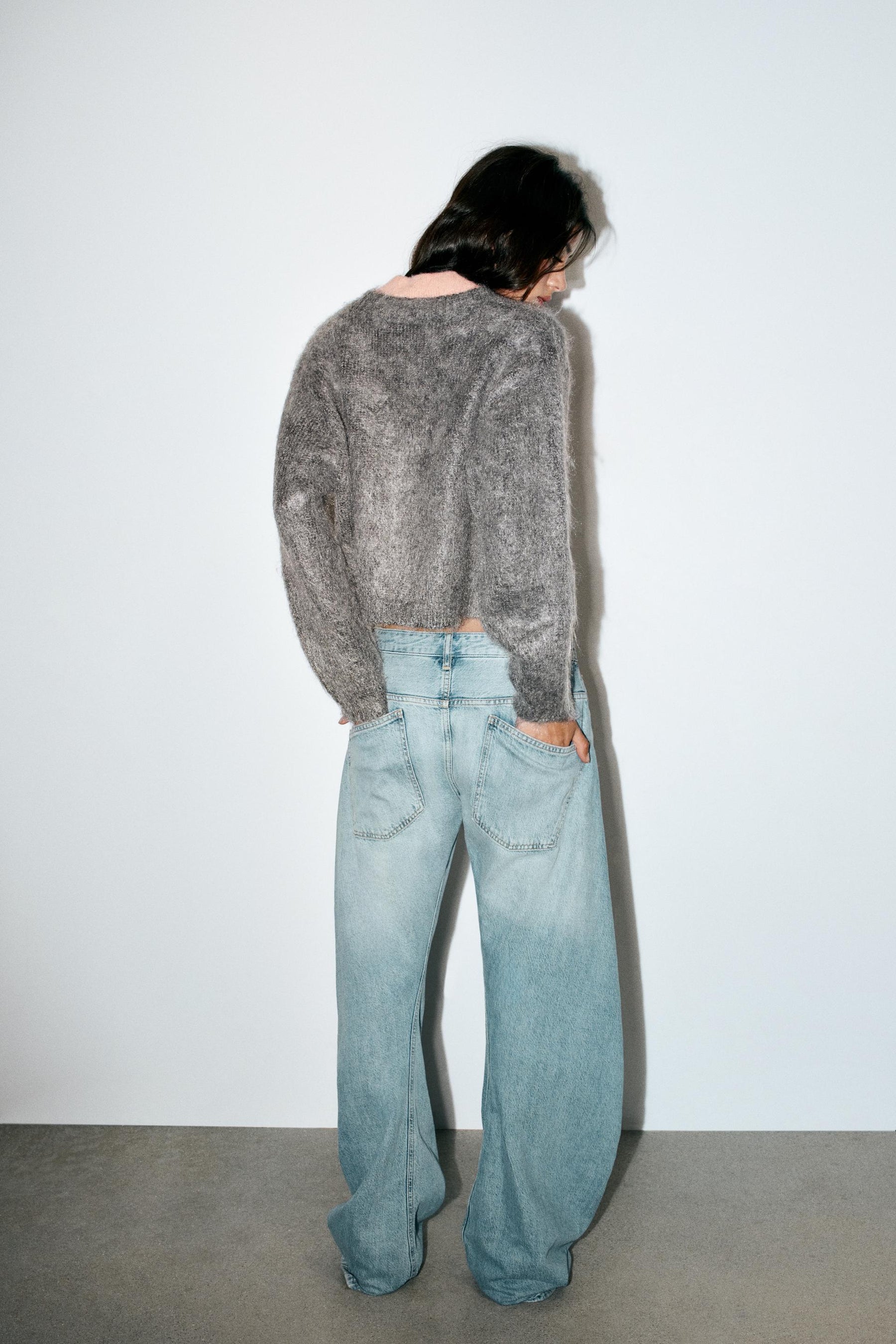 CHECKED KNIT CARDIGAN - Image 4