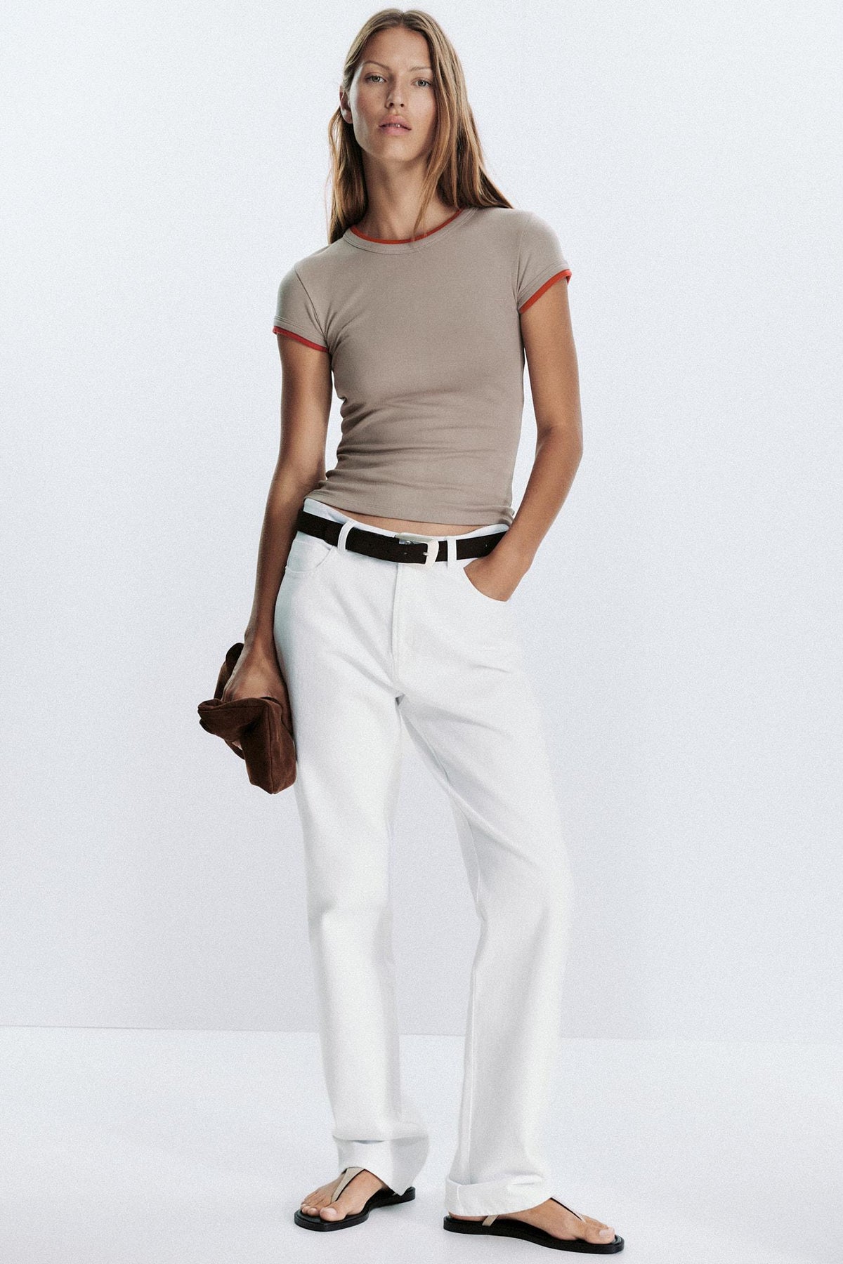 Doppellagiges T-Shirt