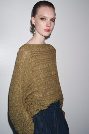 RIBBON KNIT SWEATER - Image 2