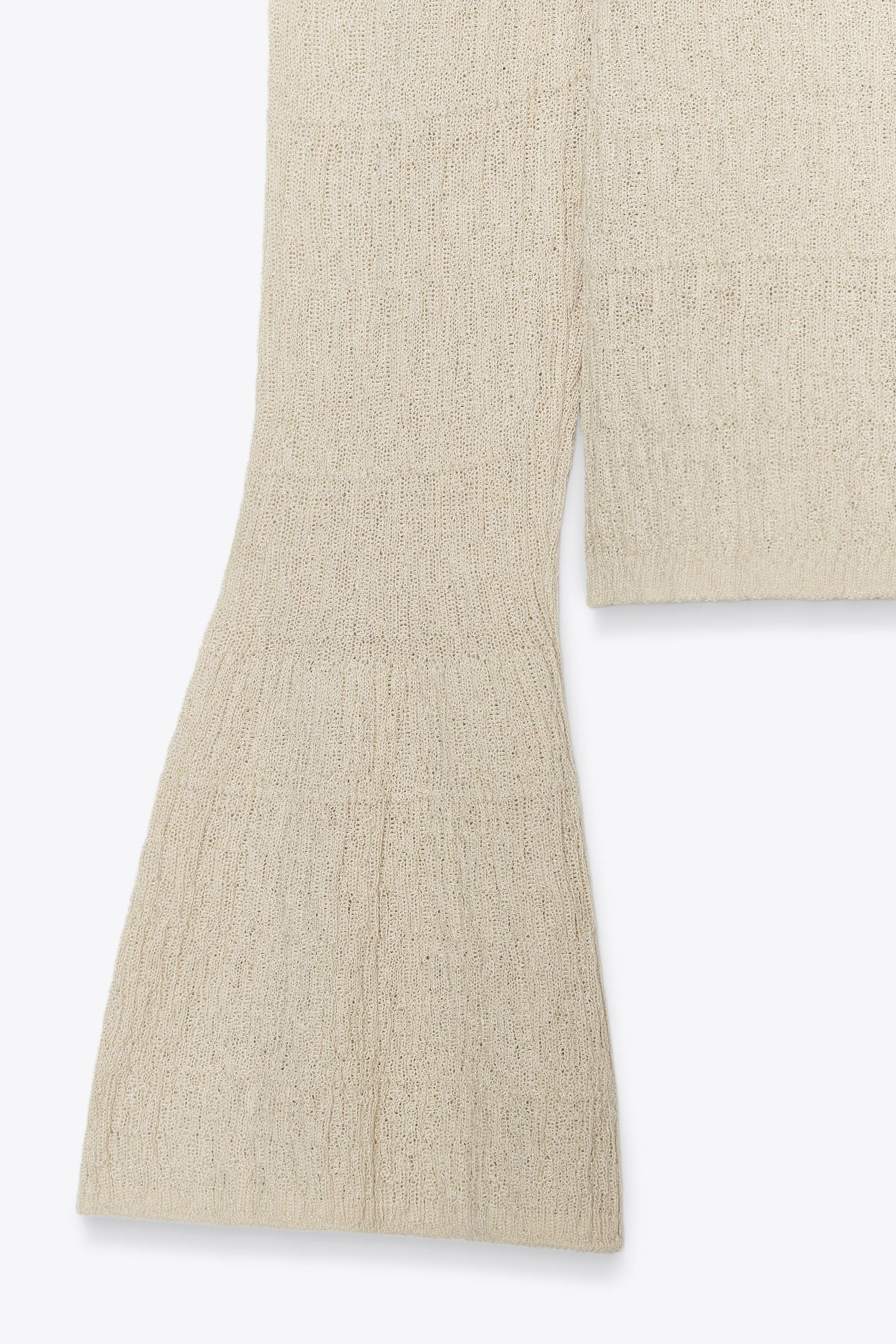 POINTELLE-STRICKPULLOVER