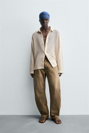 OPEN WEAVE SHIRT - Image 1