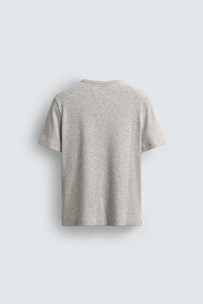 GRANDAD COLLAR T-SHIRT - Image 8