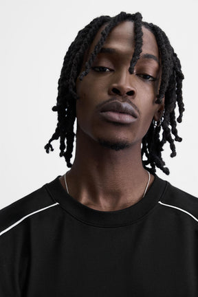 SWEATSHIRT WITH CONTRAST PIPING - Image 5