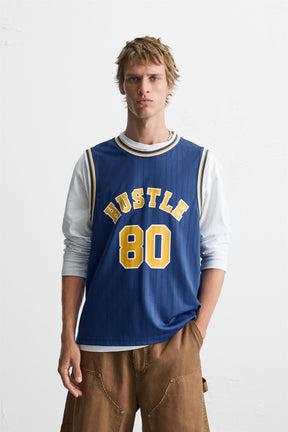 CONTRAST VARSITY TANK TOP - Image 2