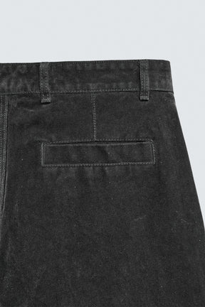 Beflockte, lässige Hose