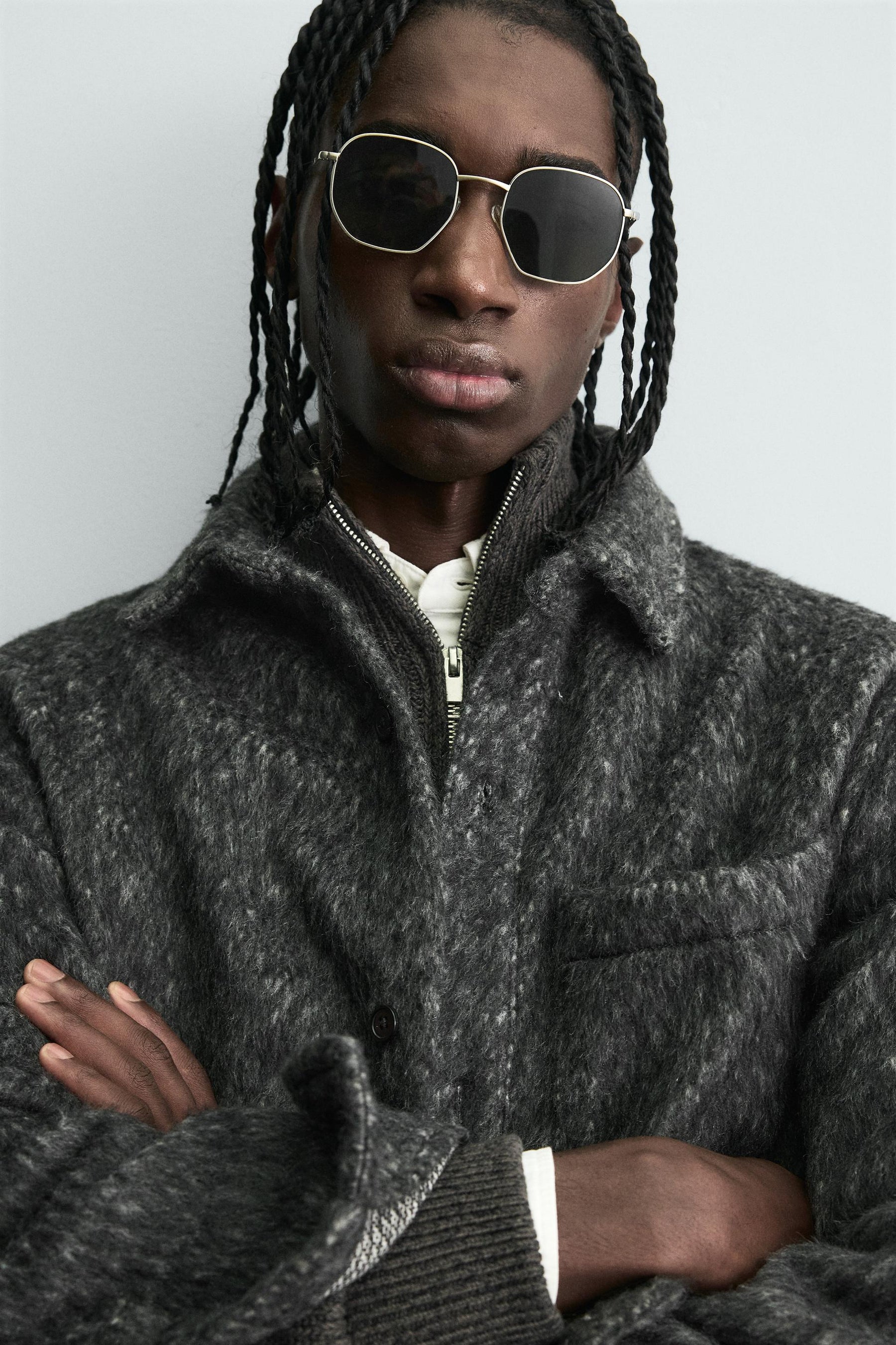 FAUX FUR OVERSHIRT - Image 5