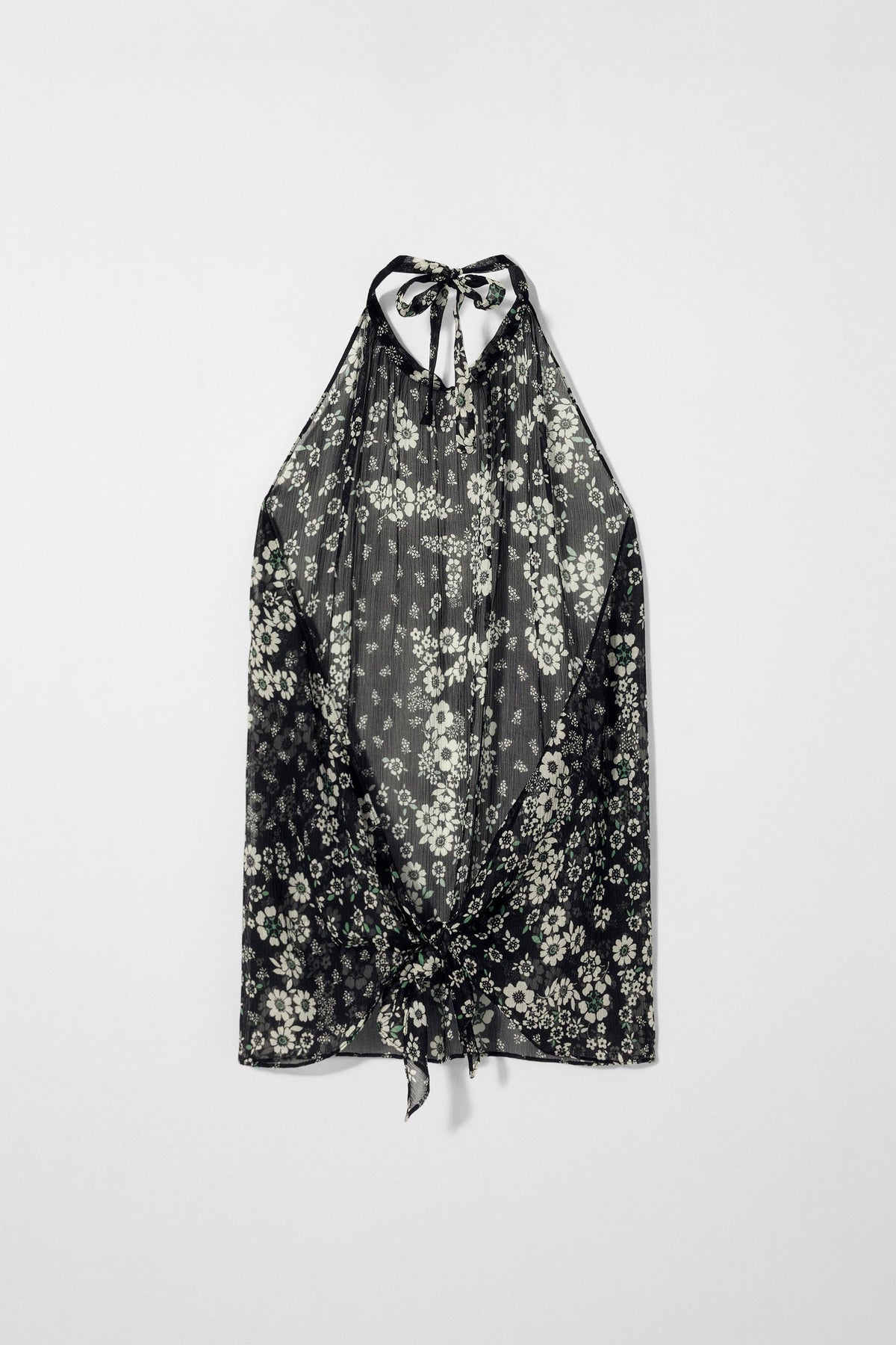 Seiden-Neckholder-Top