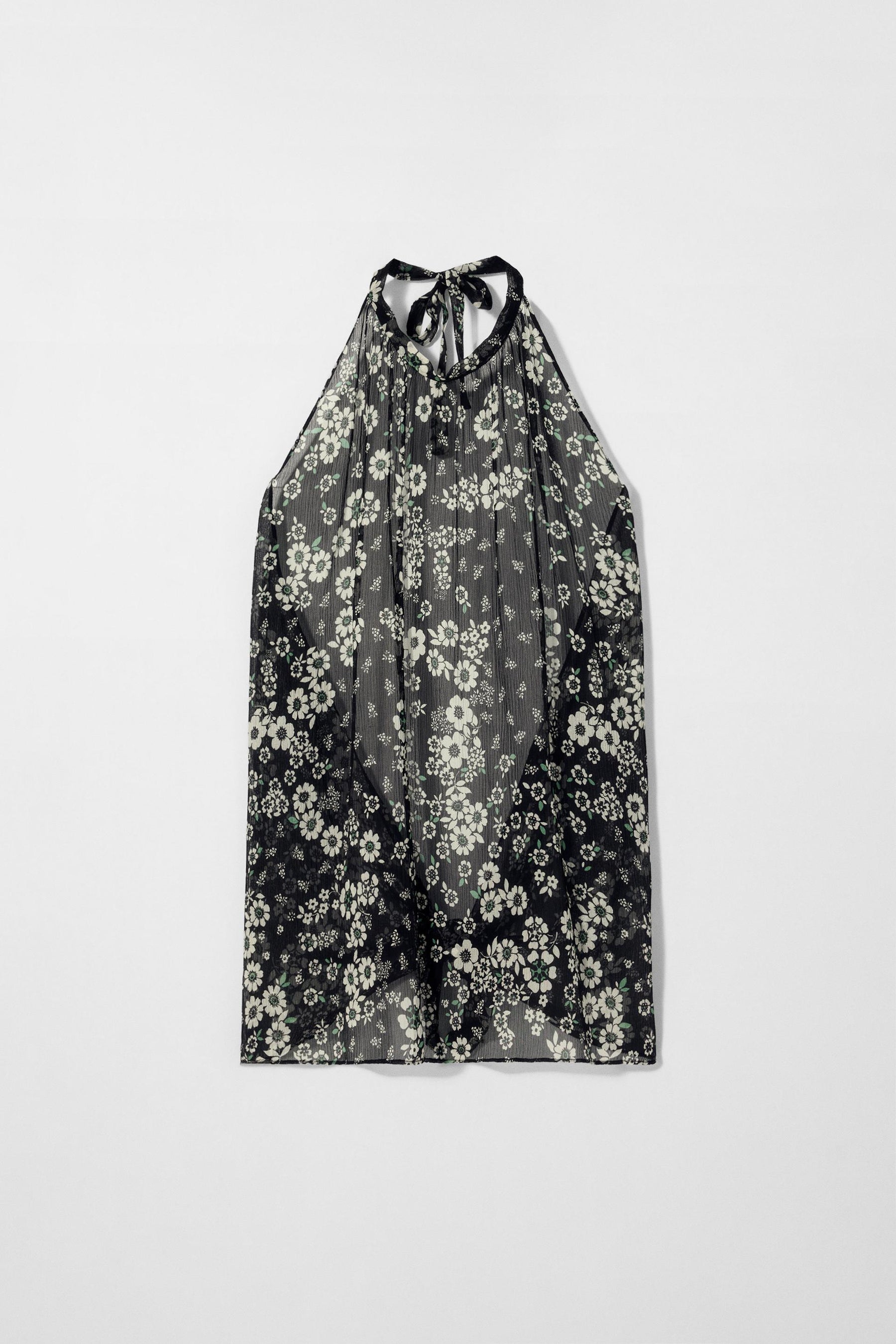 Seiden-Neckholder-Top