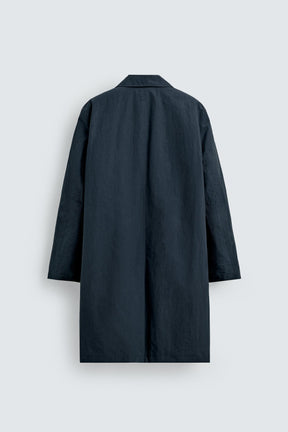 Gefütterter technischer Trenchcoat