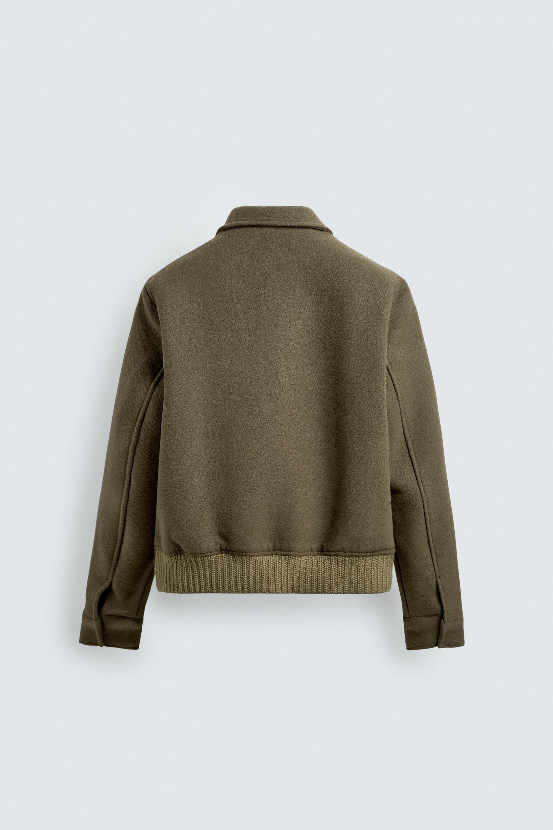 Wollgefütterte Jacke