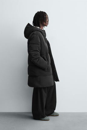 LONG PUFFER JACKET - Image 4