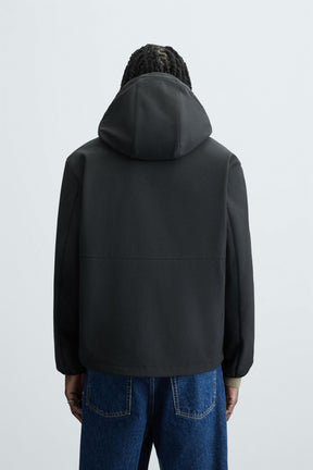 Funktionsjacke mit Fleecefutter