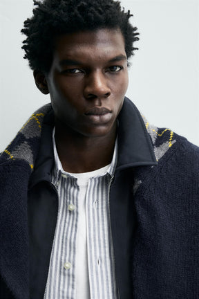 Gesteppte, wasserabweisende Jacke