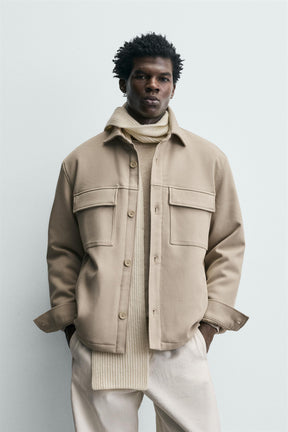 SOFT PADDED OVERSHIRT - Image 2