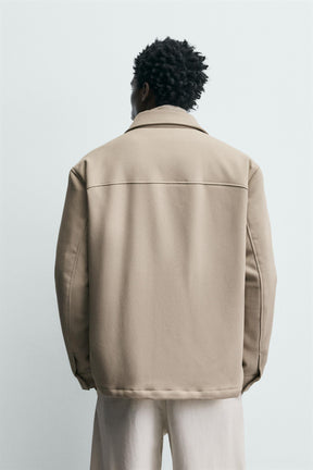 SOFT PADDED OVERSHIRT - Image 3