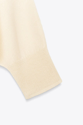 EINFACHER STRICKPULLOVER