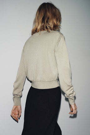 BUTTON DETAIL KNIT JUMPER - Image 3