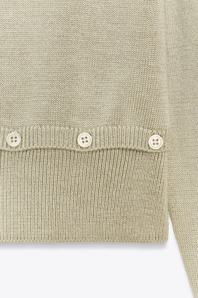 BUTTON DETAIL KNIT JUMPER - Image 8