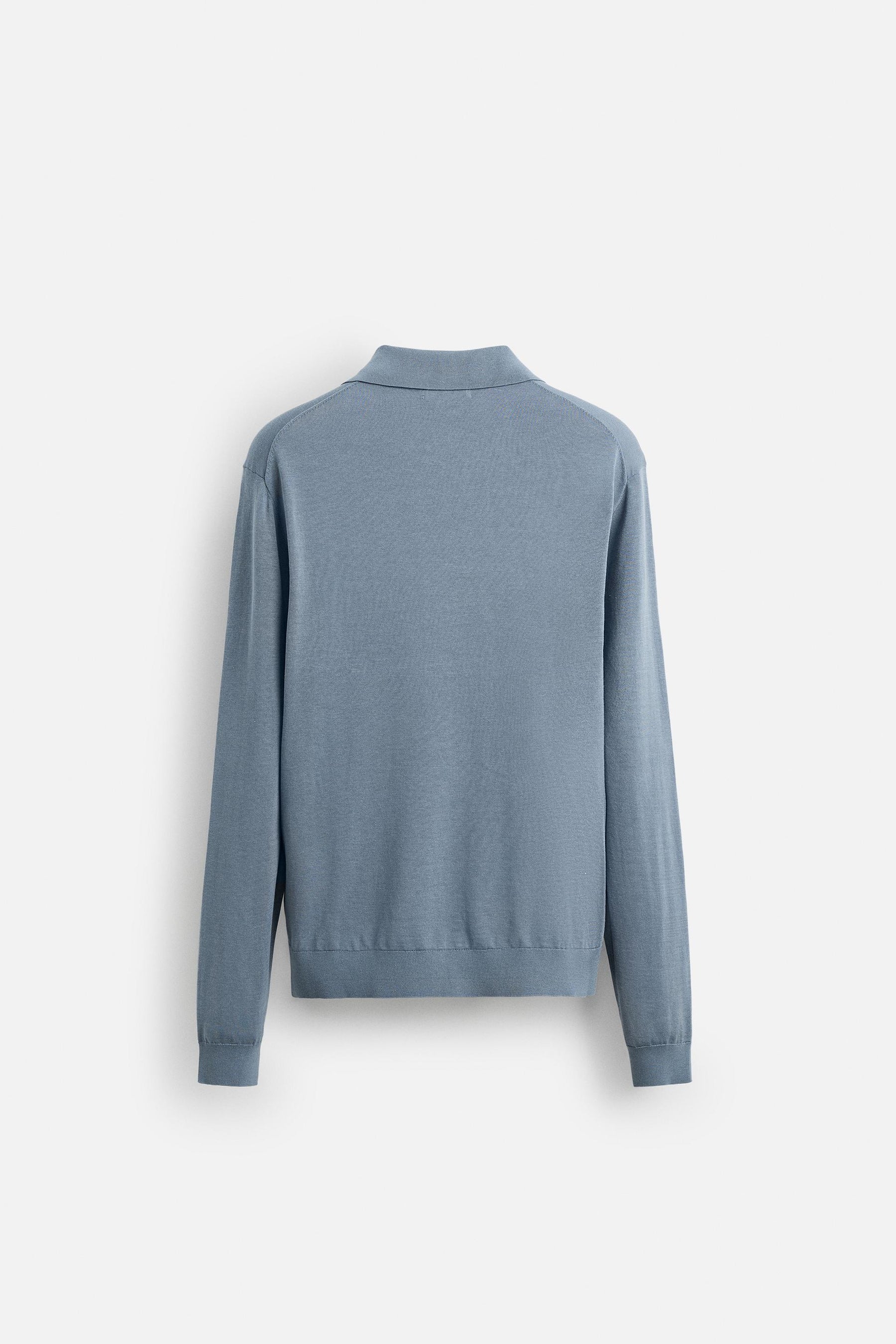 Polohemd aus Baumwollmischgewebe