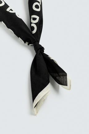 TEXT PRINT BANDANA - Image 6