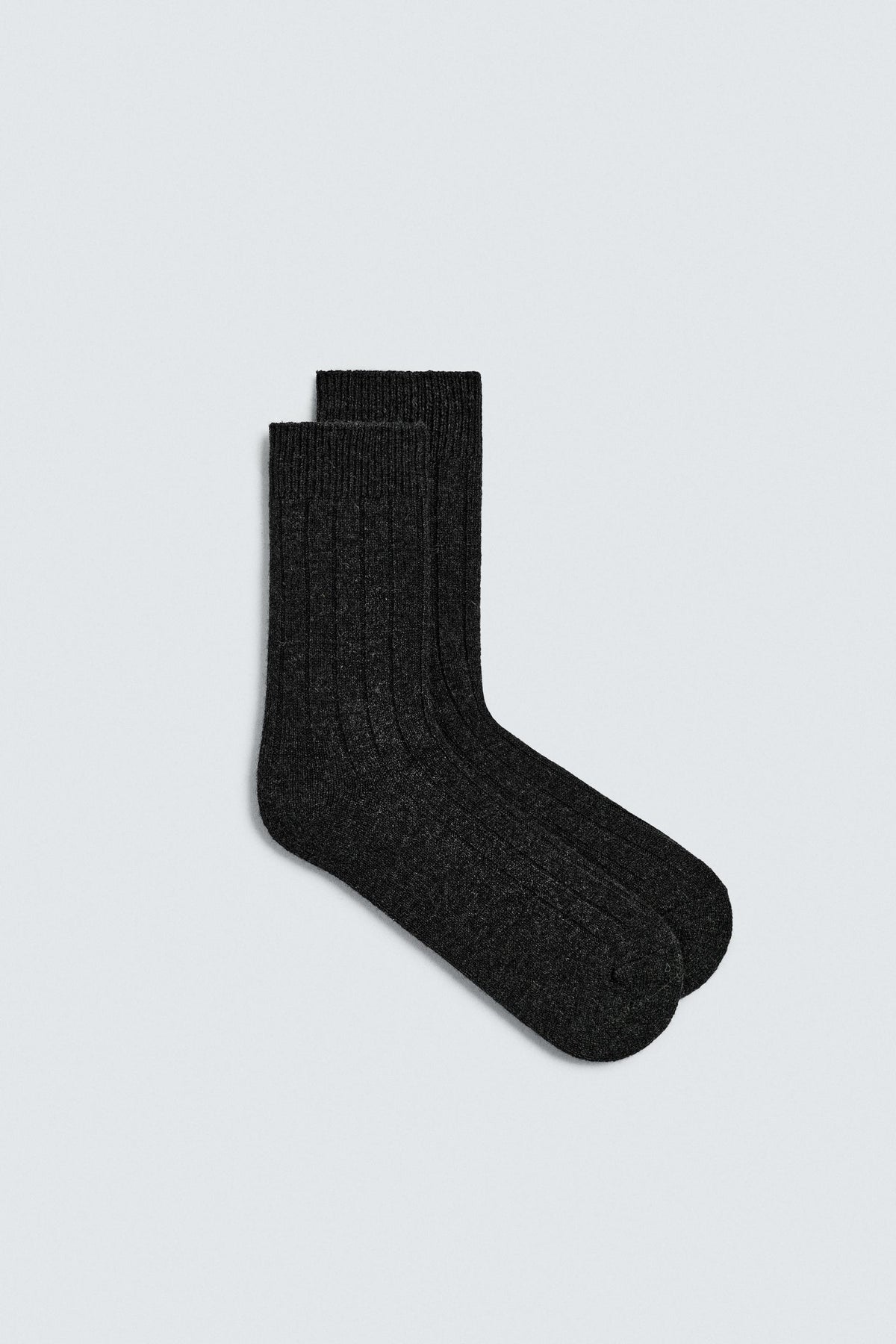 Wollrippsocken