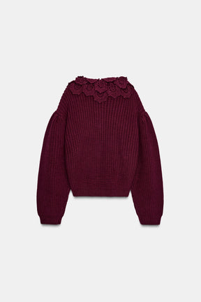 STRICKStrickjacke mit Struktur