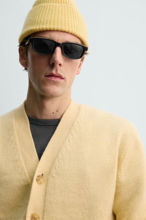 Kaschmir-Strickmütze