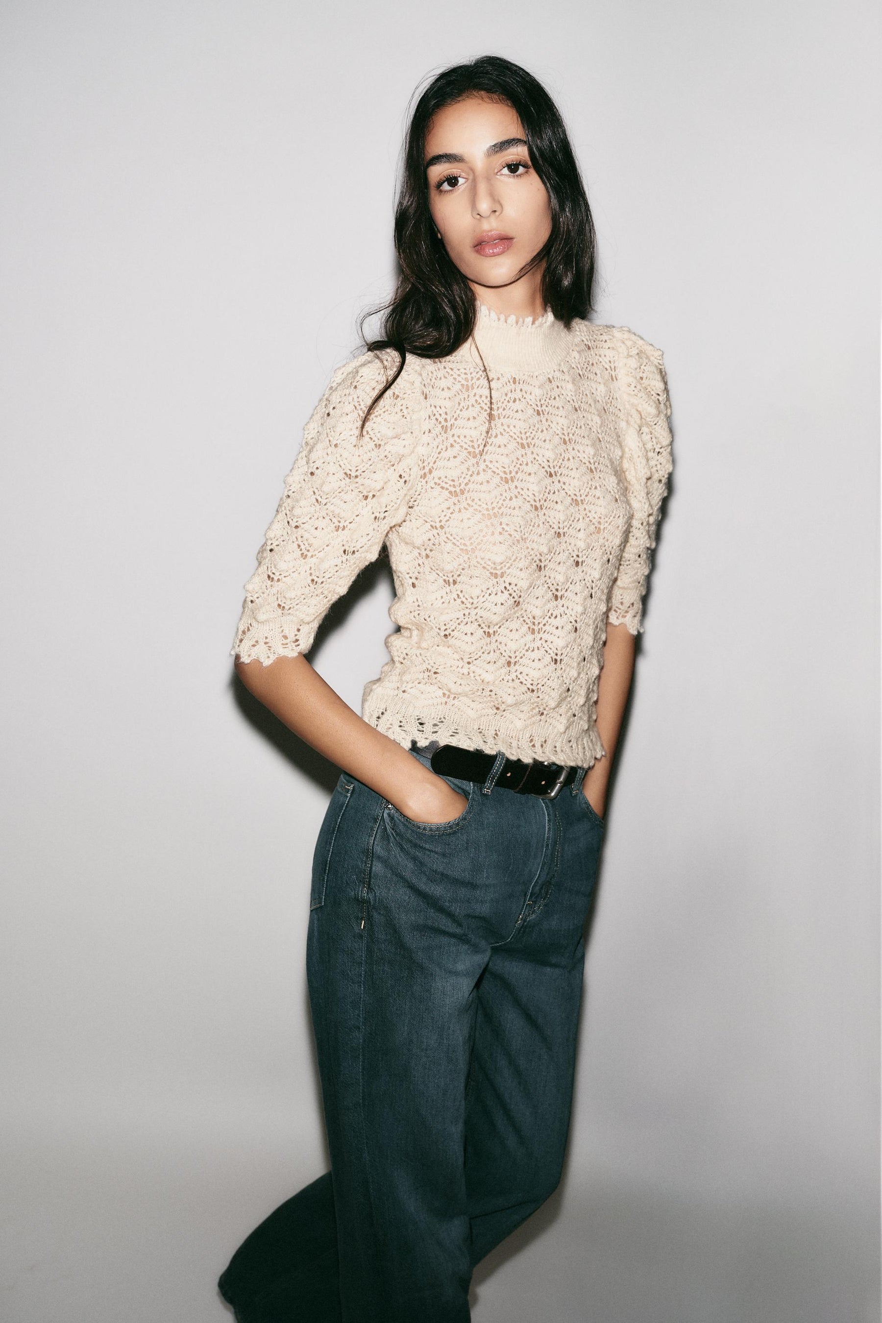 ROMANTIC RIB KNIT JUMPER - Image 5