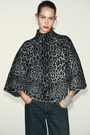 Strickpullover mit breitem