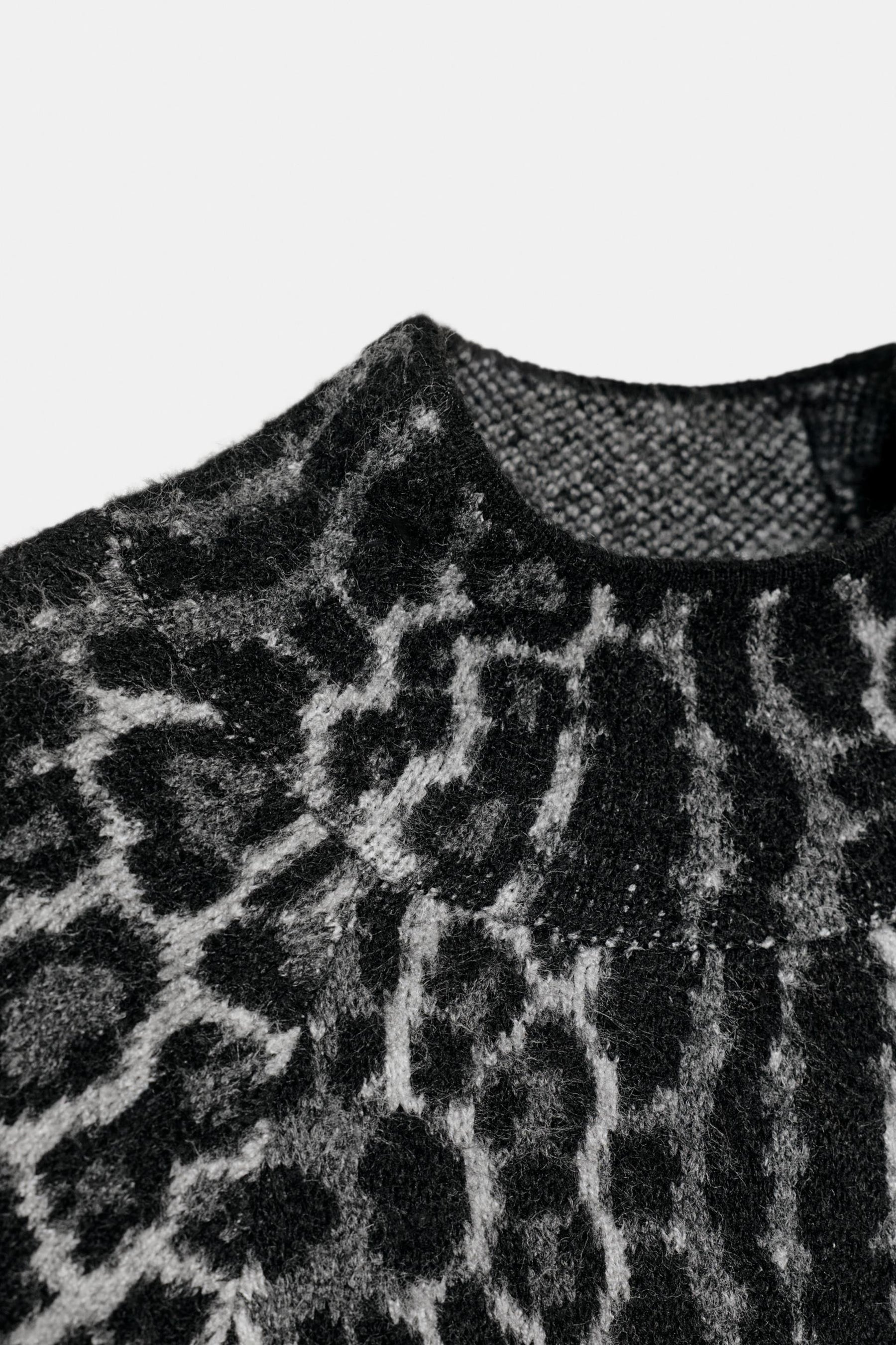 Strickpullover mit breitem