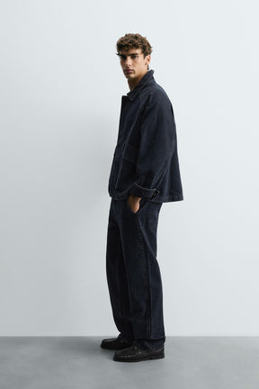 DENIM JACKET WITH POCKETS - Image 4