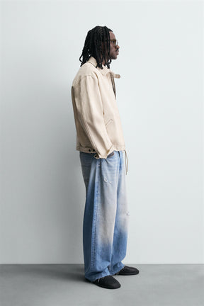 DENIM ZIP-UP JACKET - Image 4