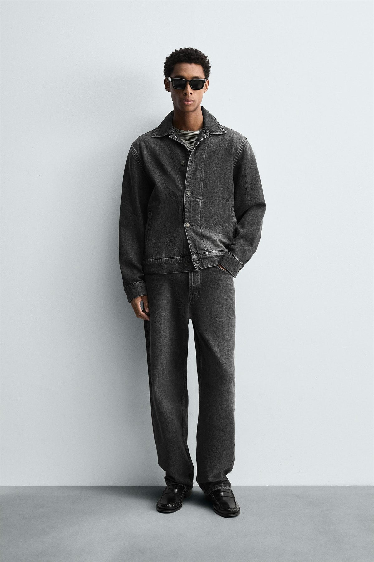 DENIM OVERSHIRT - Image 1